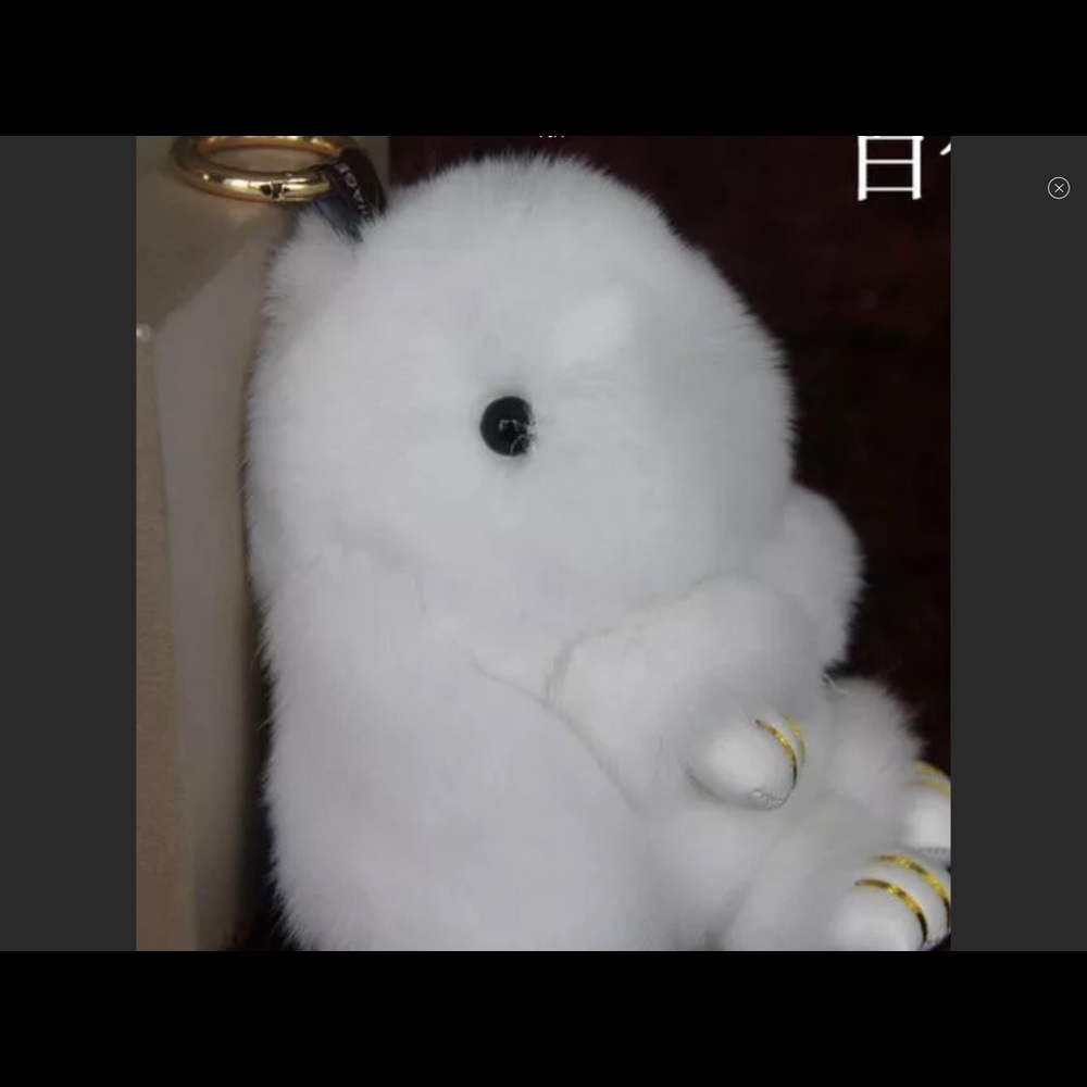 ❇️🎄❇️NWOT Adorable Bunny Purse Keychain, Fob.❇️🎄 - Picture 8 of 8